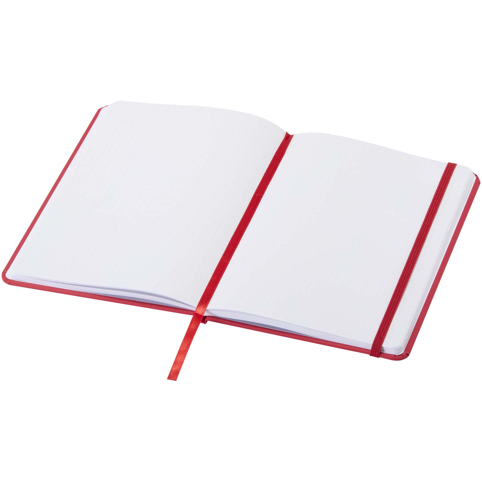 Spectrum A5 Notizbuch mit gepunkteten Seiten rot