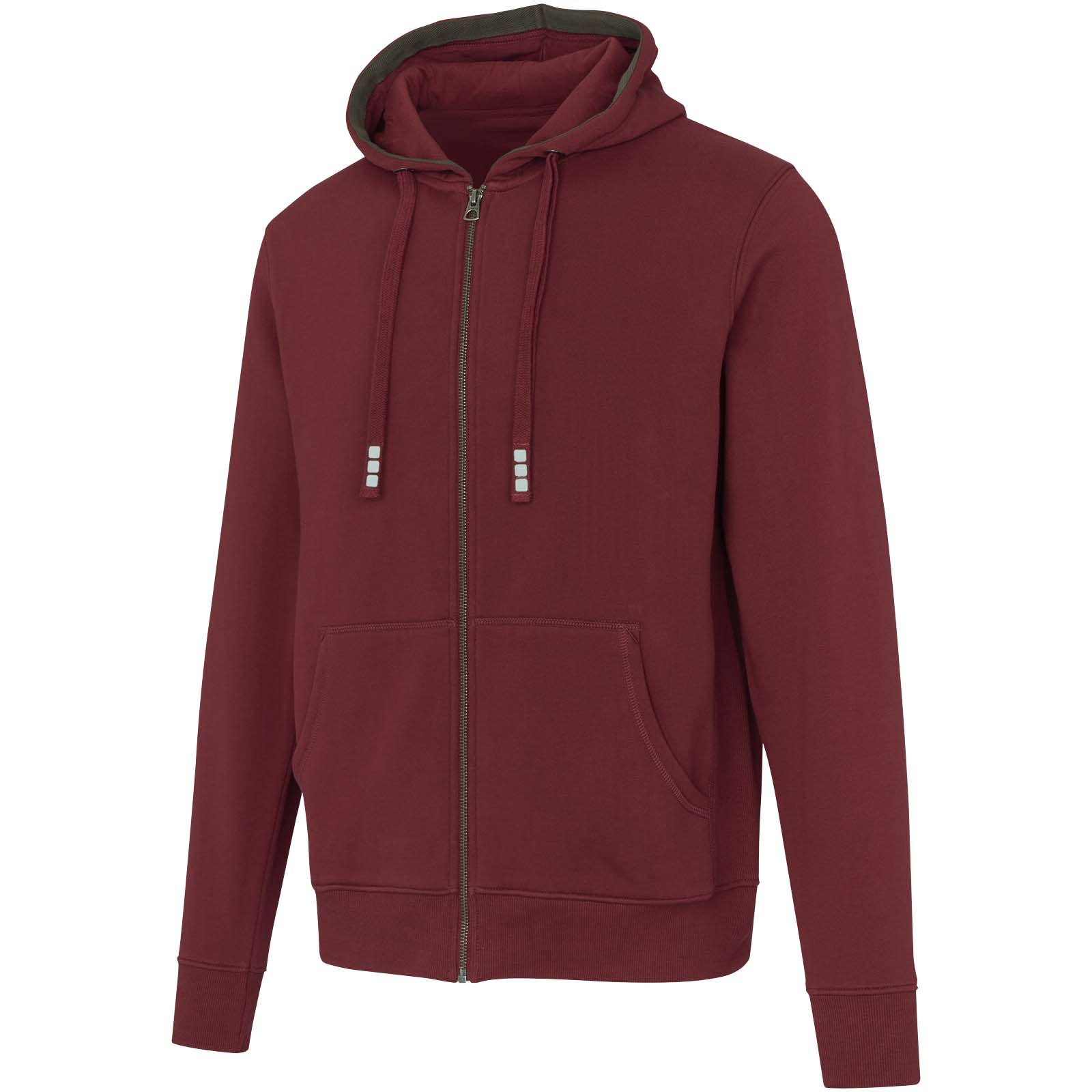 Arora 300 g/m² Kapuzensweatjacke Unisex Tiefes Burgunderrot