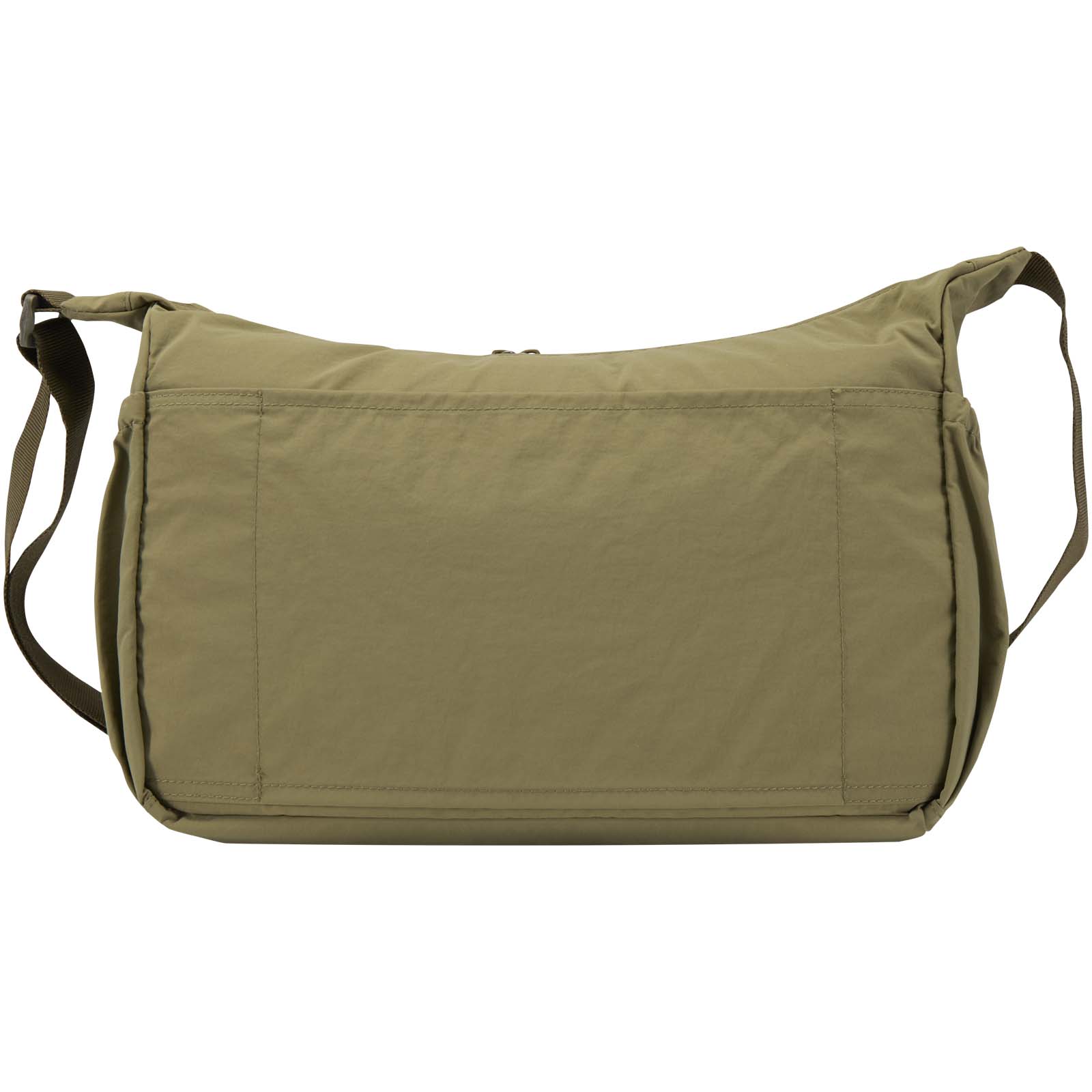 Calli 13" GRS Laptop Umhängetasche aus recyceltem Nylon waldgrün