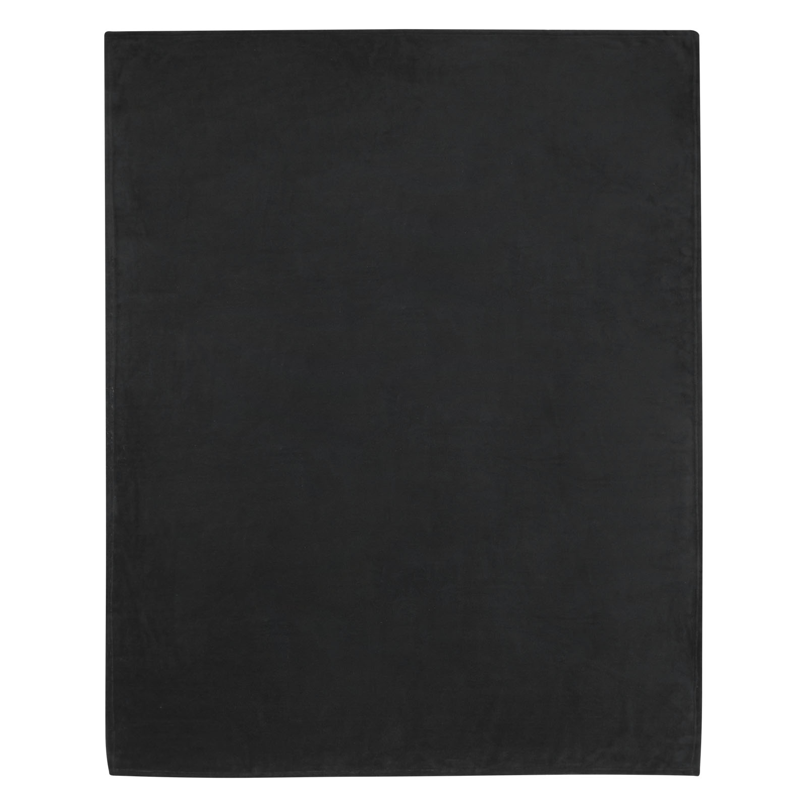 Lily GRS zertifizierte, RPET Decke aus Coral Fleece schwarz