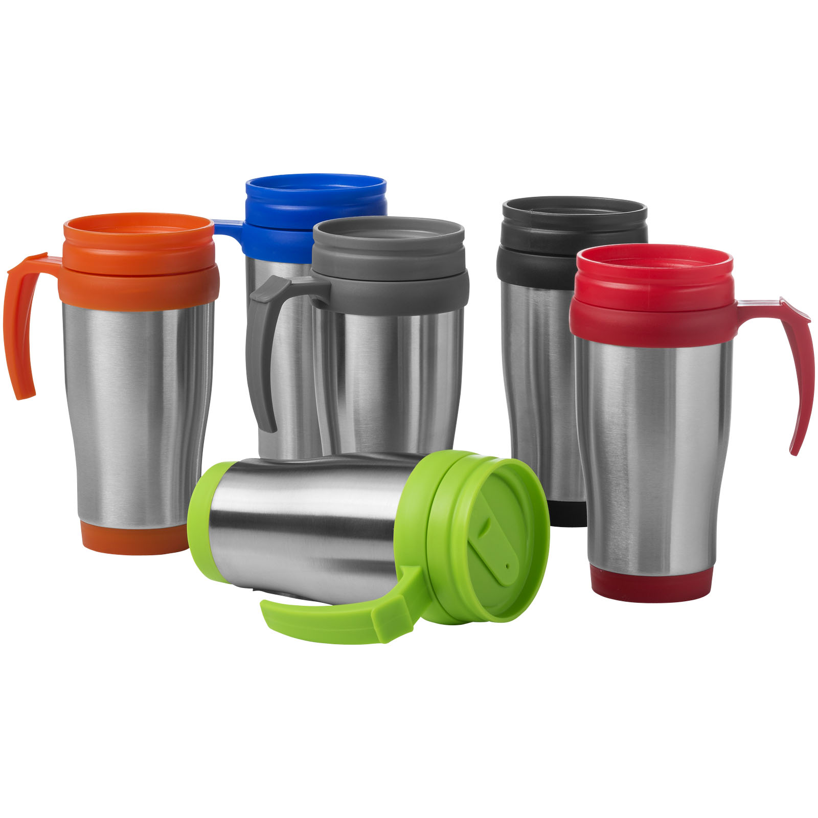 Sanibel 400 ml Isolierbecher silber, grau