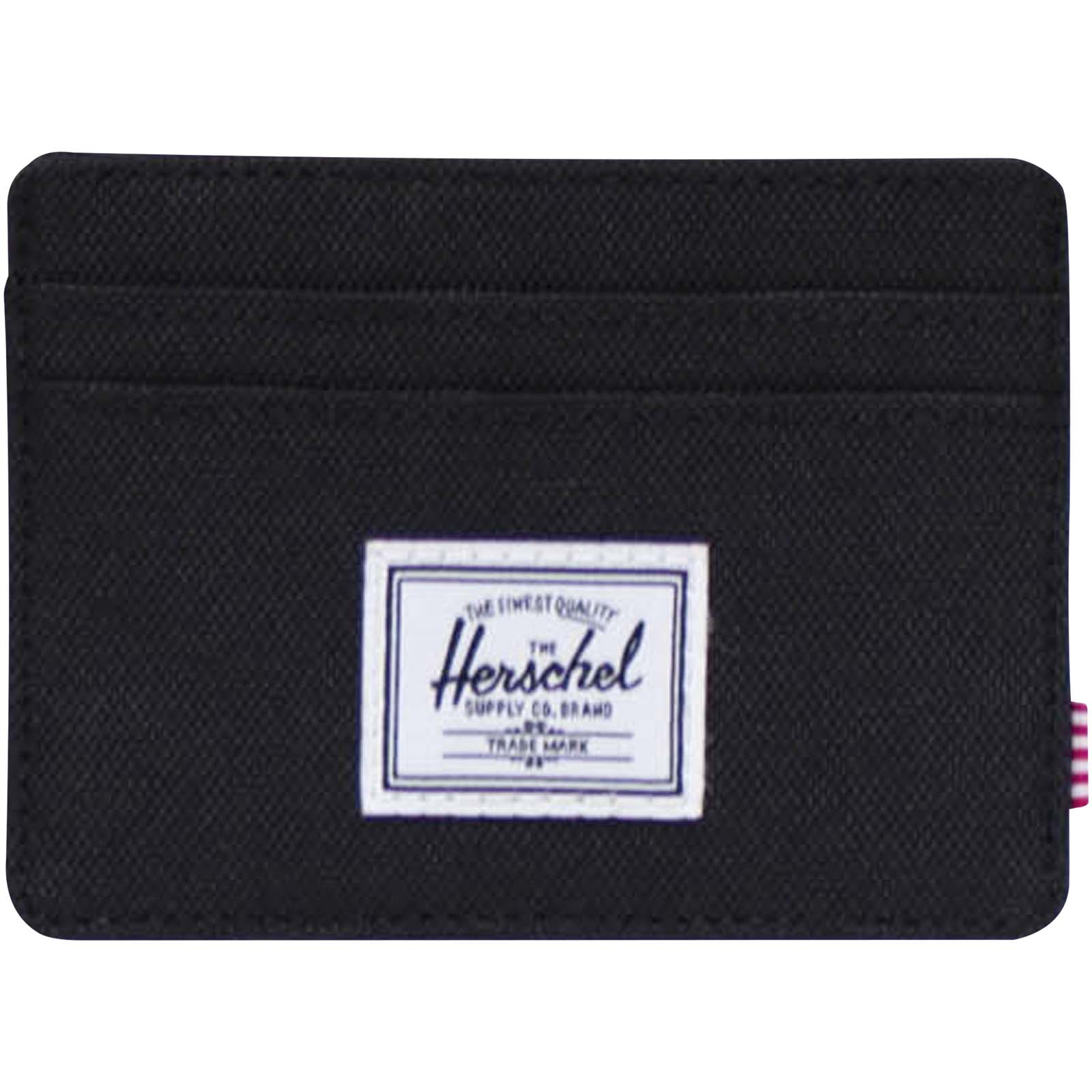 Herschel Charlie Kartenhalter aus recyceltem RFID schwarz