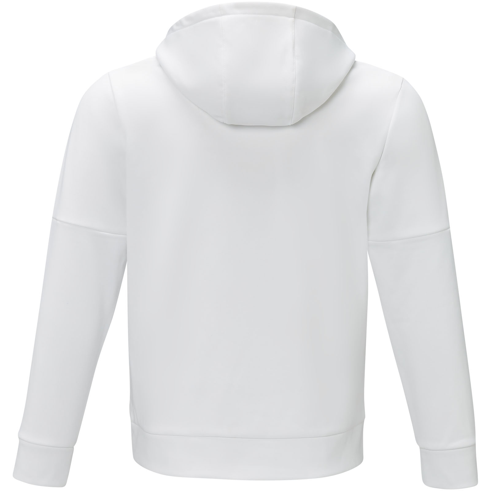 Sayan Kapuzenpullover mit halbem Reißverschluss für Herren weiss