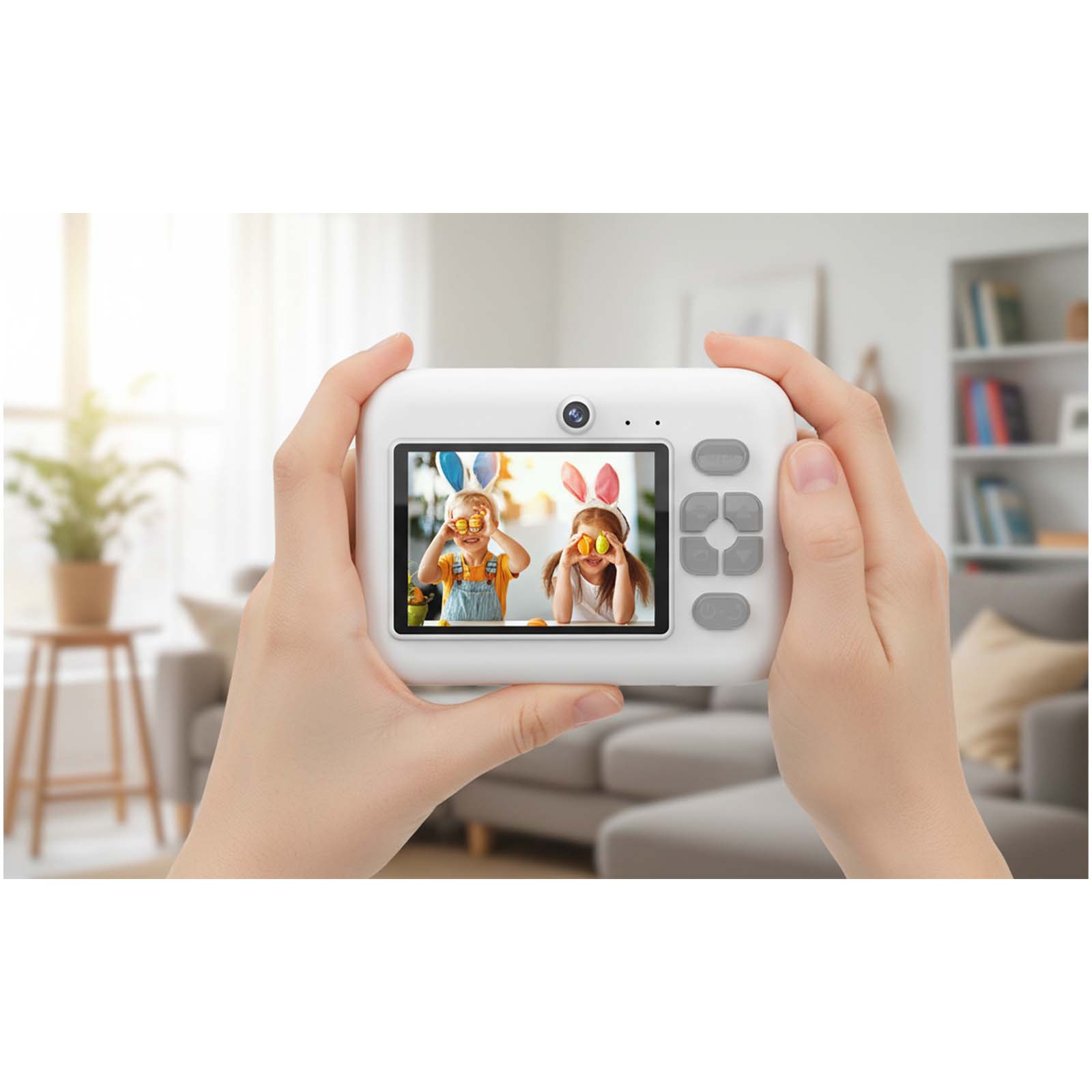 Prixton Click & Go Sofortbildkamera für Kinder weiss
