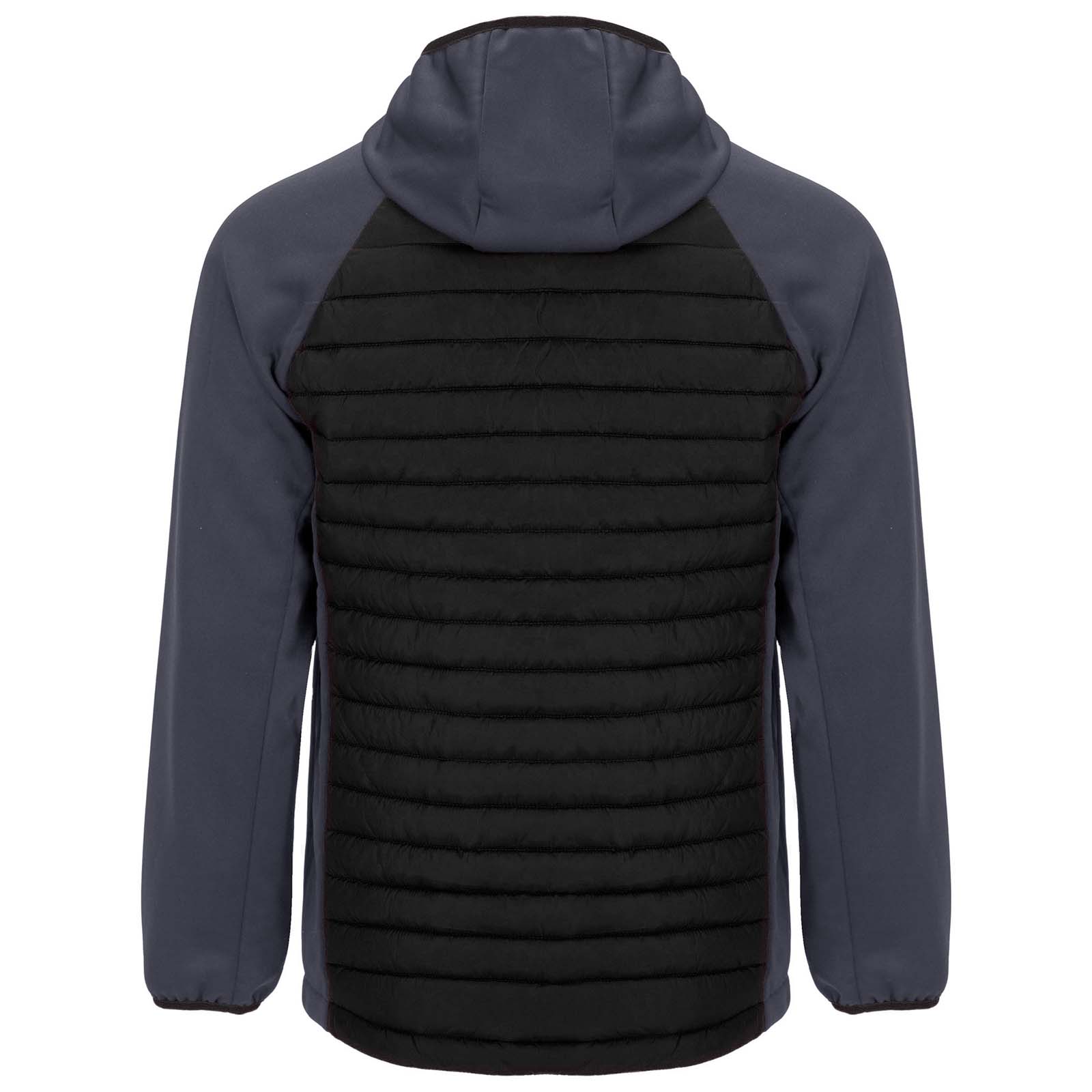 Minsk Hybrid Thermojacke Unisex schwarz, blei