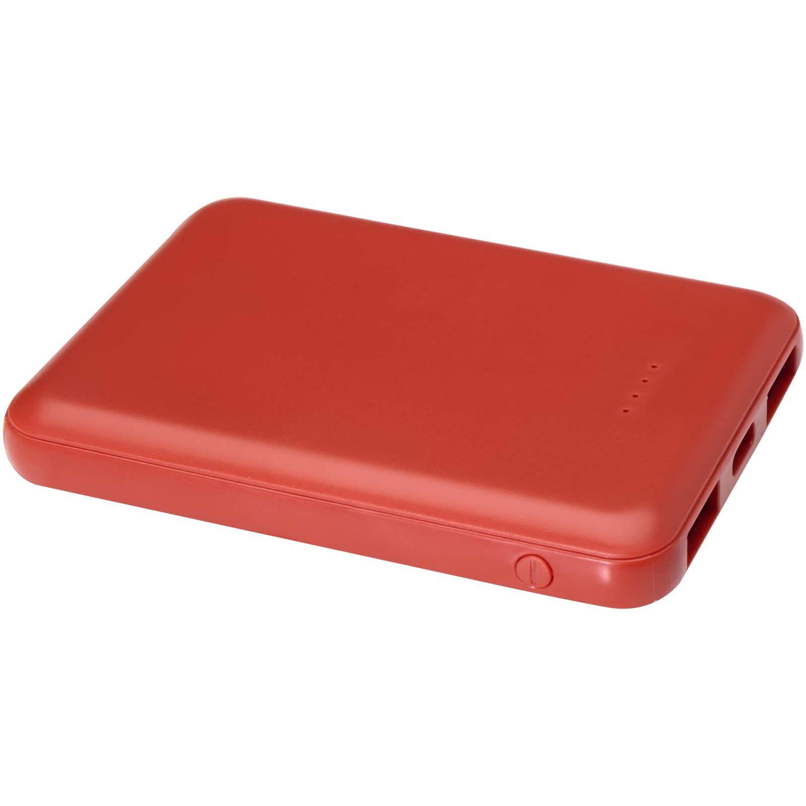 Asama 5000 mAh Typ-C Powerbank aus recyceltem Kunststoff ziegelstein