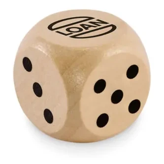 Spielwürfel Schima-Holz Ø 3cm