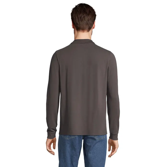 Unisex-Langarm-Poloshirt 200 Prime