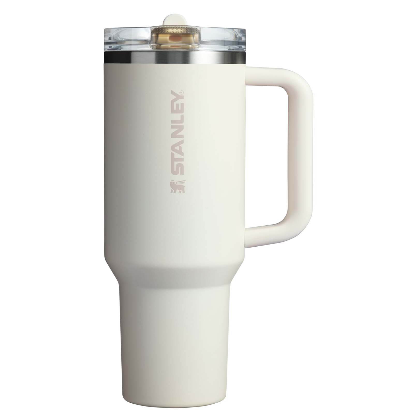Stanley Quencher® ProTour 1180 ml Thermobecher aus recyceltem Edelstahl mit Flip Strohhalm creme