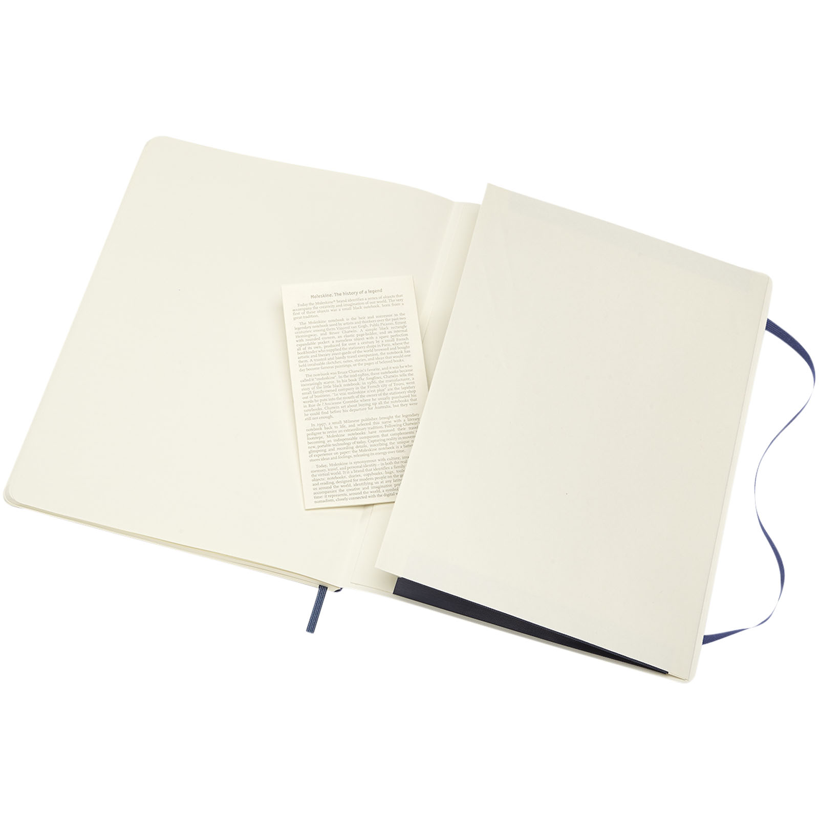 Classic Softcover Notizbuch XL – blanko saphir