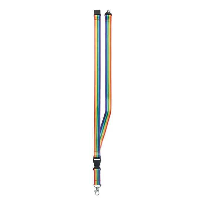 Regenbogen Lanyard RPET