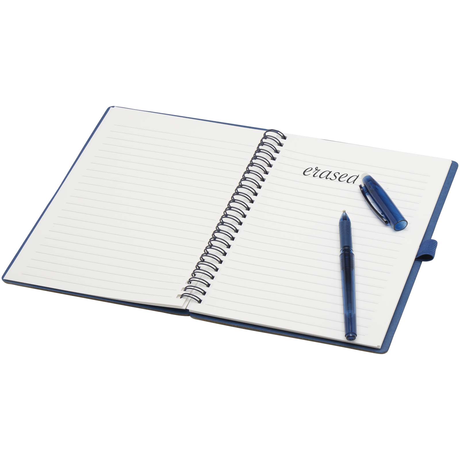 Slate A5 wiederverwendbares Hardcover Notizbuch und Stiftset (schwarze Mine) navy