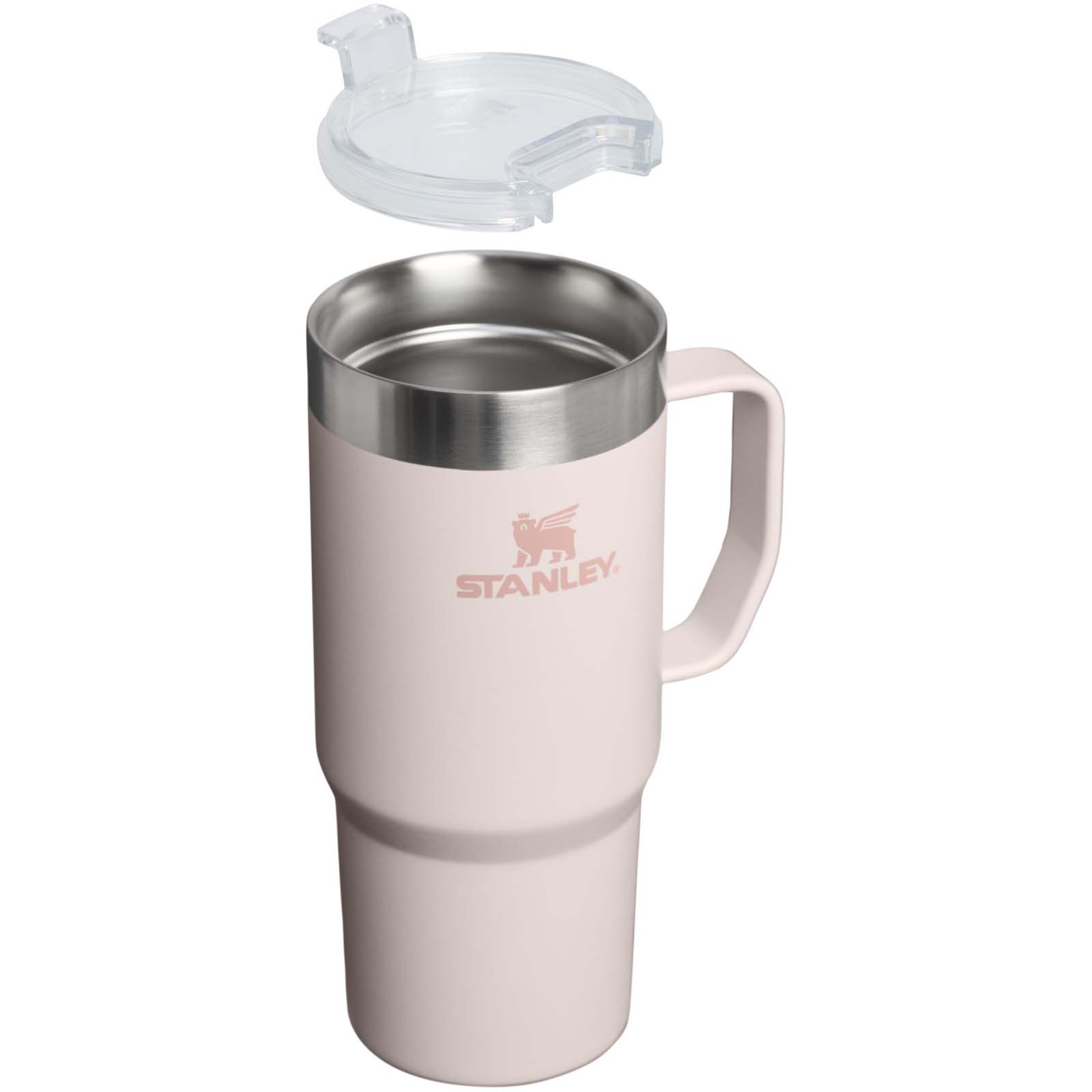 Stanley Everyday Suburban 473 ml Isolierbecher aus recyceltem Edelstahl hellrosa