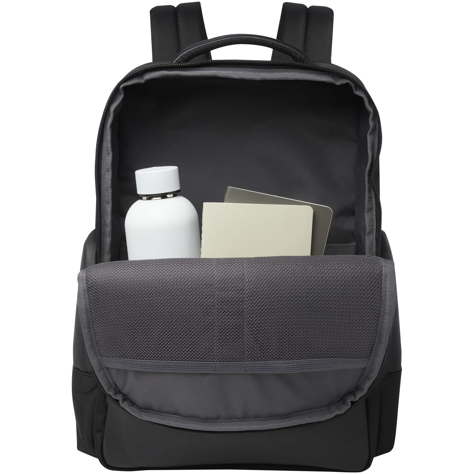 Expedition Pro 15,6" Laptop-Rucksack aus GRS Recyclingmaterial 25 L schwarz