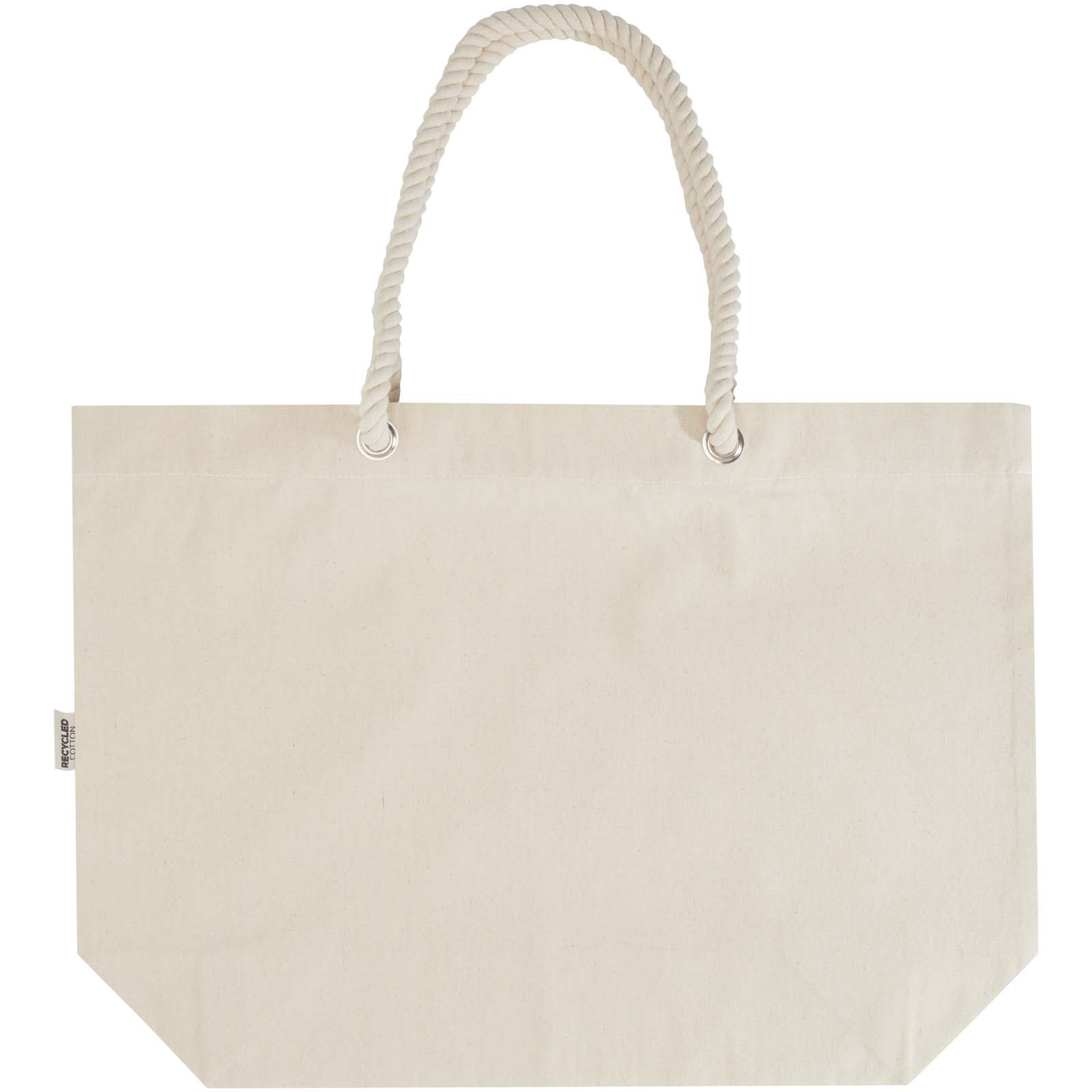 Florida 270 g/m² Strandtragetasche aus recyceltem GRS-Material natur, natur