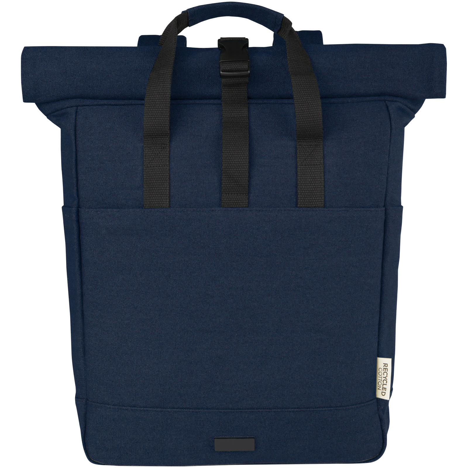 Joey 15" GRS Rolltop Laptoprucksack aus recyceltem Canvas 15 L navy