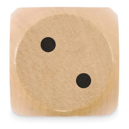 Spielwürfel Schima-Holz Ø 5cm