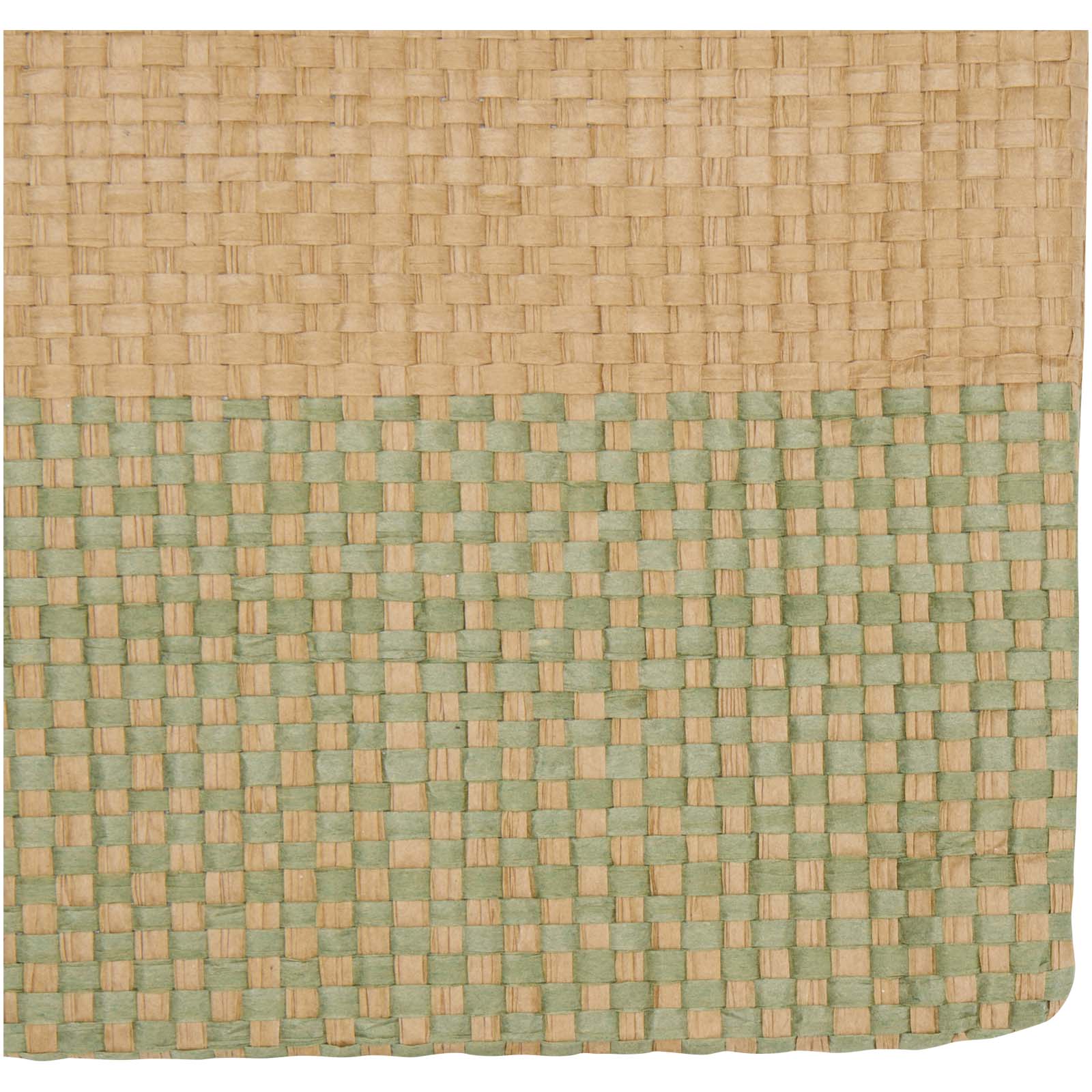 Rhythm Strohpapier Beutel mit Reißverschluss, 3 l heather grün