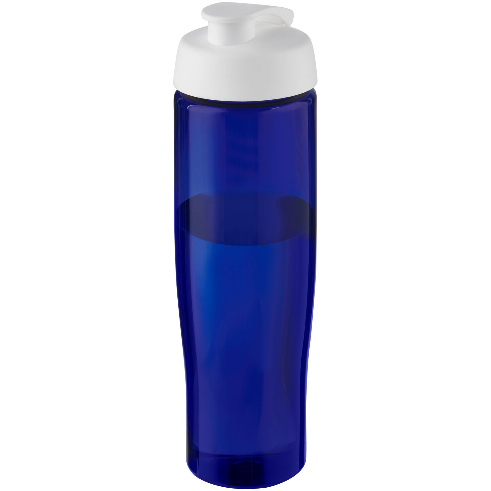 H2O Active® Eco Tempo 700 ml Sportflasche mit Klappdeckel weiss, blau
