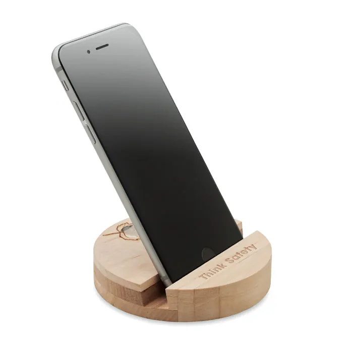 Smartphone Halter Birkenholz