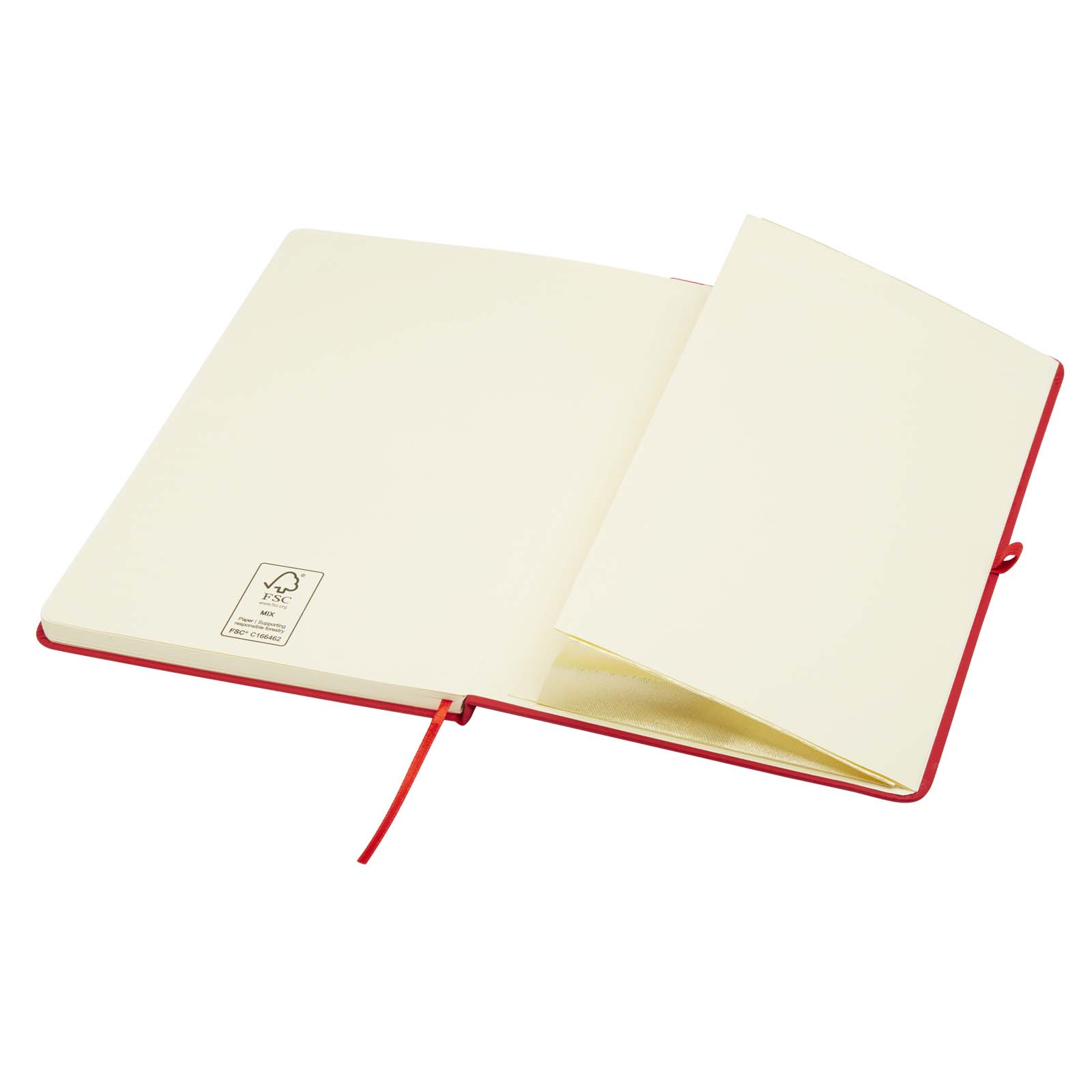 Spectrum Plus A5 Hardcover Notizbuch rot
