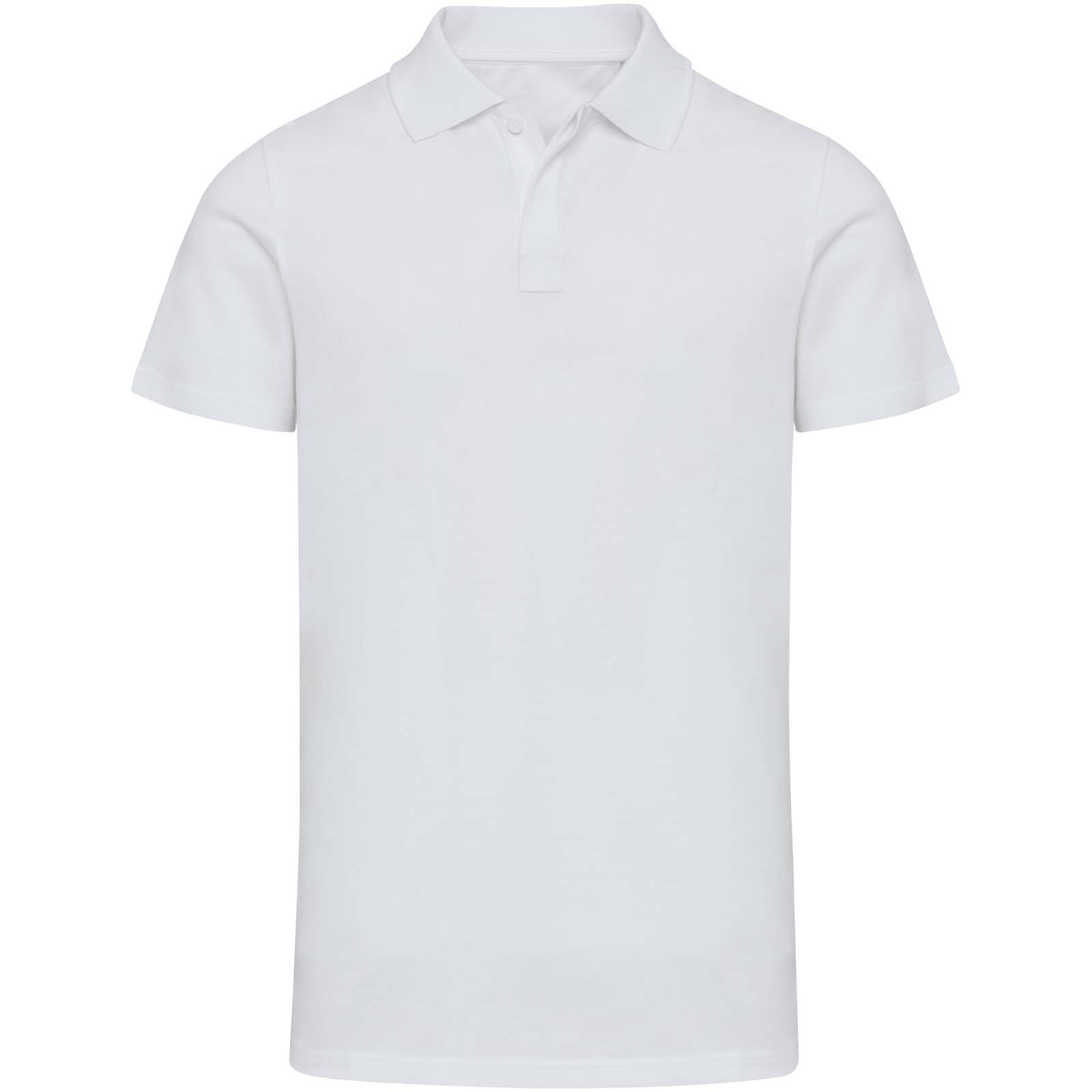Graphite 180 g/m² Kurzärmeliges Poloshirt Bio Baumwolle (OCS), unisex weiss