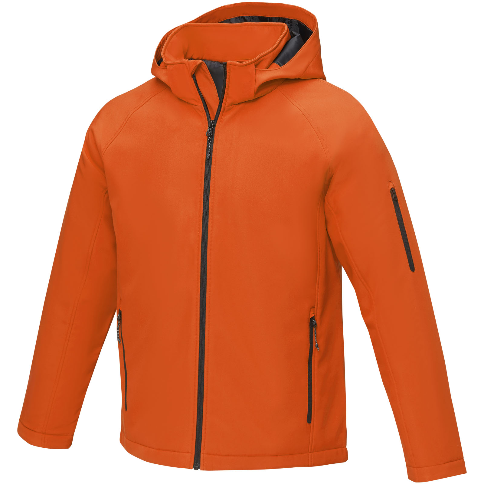 Notus wattierte Softshell Herrenjacke orange