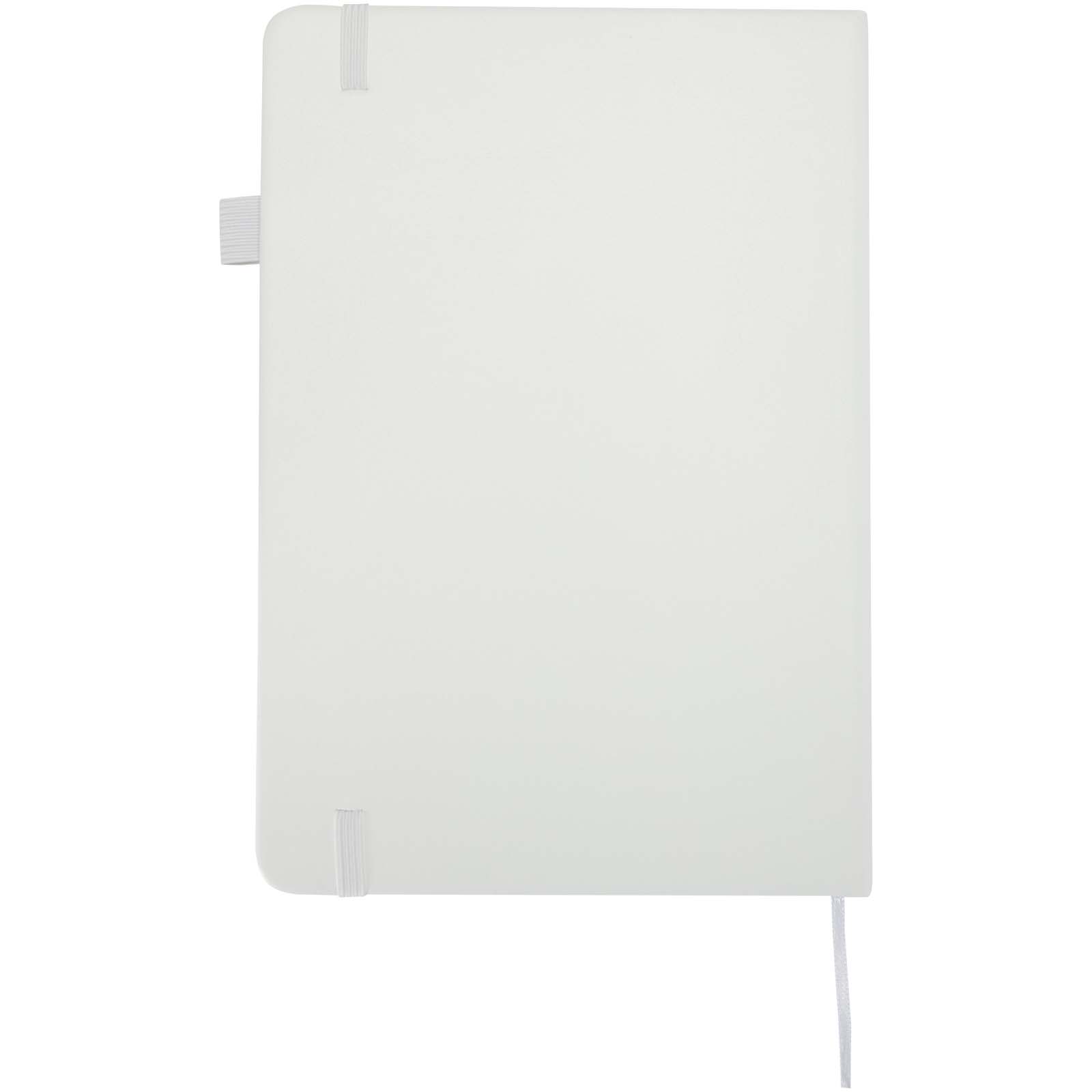 Liss A5 Hardcover Notizbuch aus recyceltem Kunststoff weiss