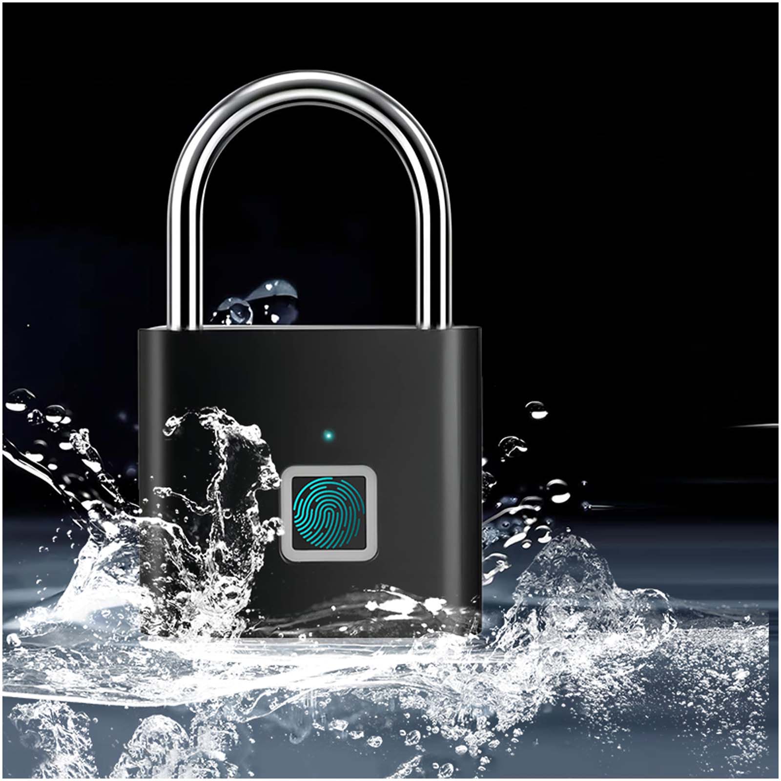 SCX.design T11 smartes Fingerabdruck Schloss schwarz