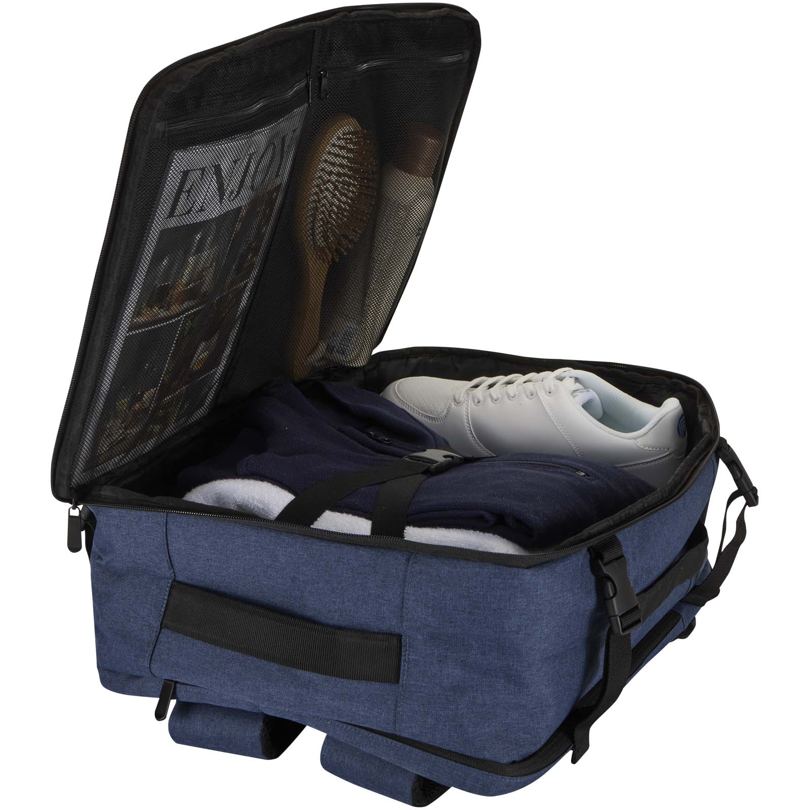 Libra 17" GRS recycelter Kabinenrucksack 25L heather navy