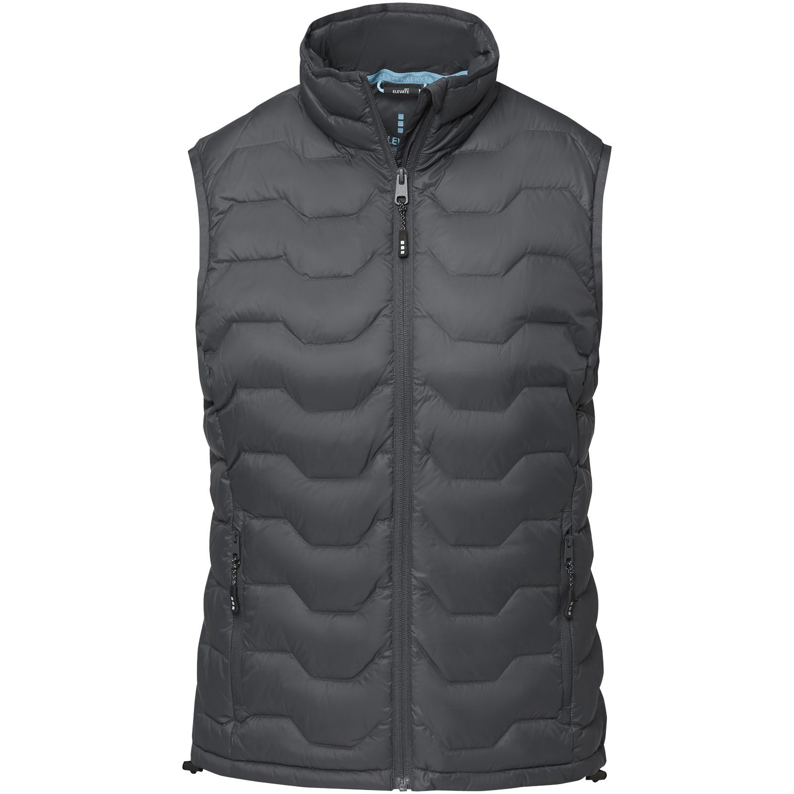 Petalite GRS isolierter Daunen-Bodywarmer für Damen aus recyceltem Material storm grey