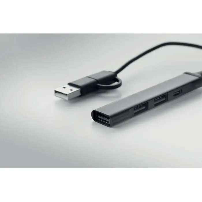 4 Port USB Hub