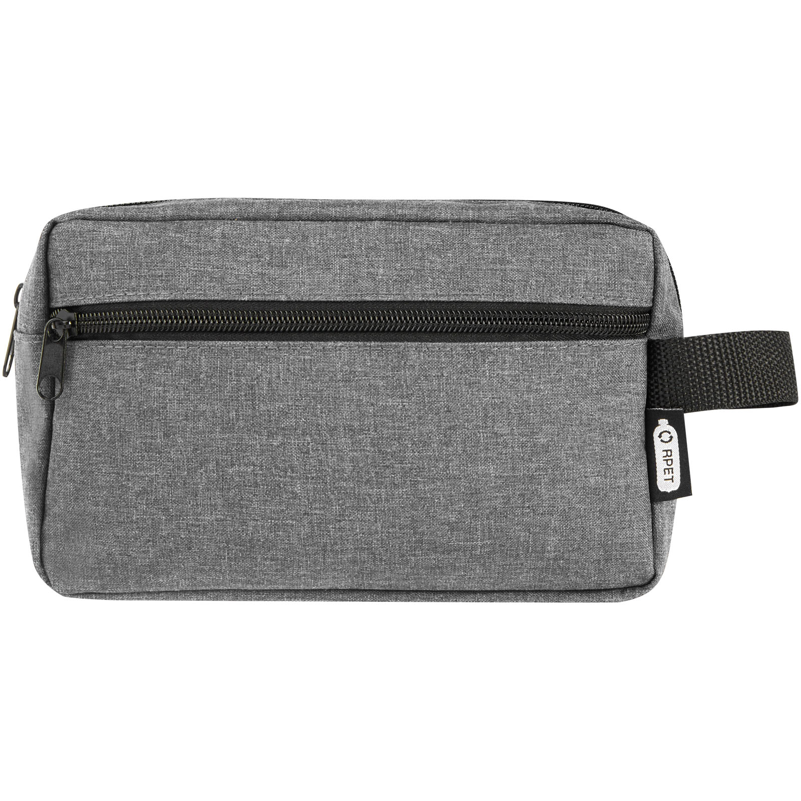 Ross GRS RPET Kulturbeutel, 1,5 l heather grau