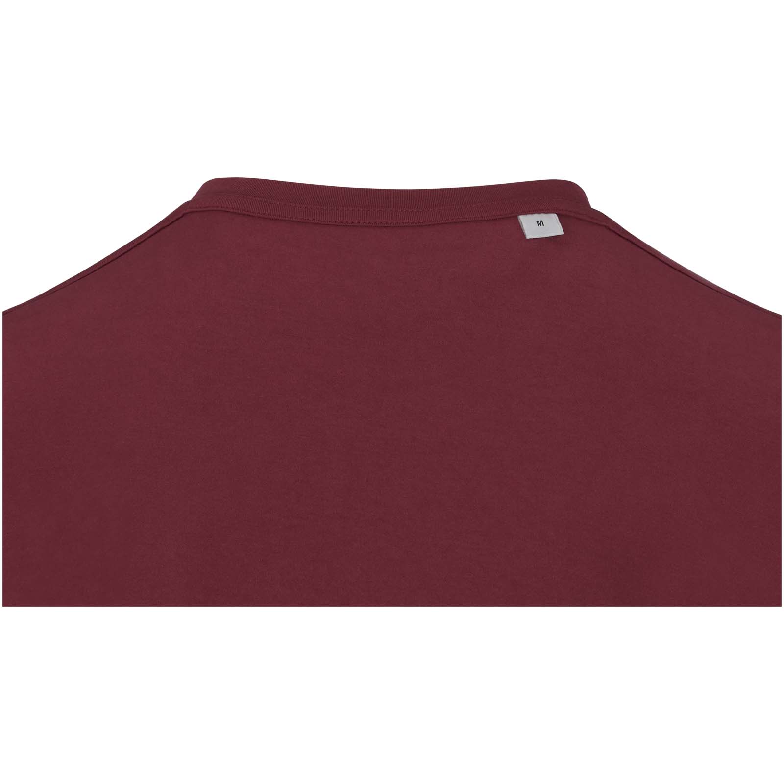 Balfour 200 g/m² Kurzärmeliges T-Shirt V-Ausschnitt Bio Baumwolle (OCS), unisex Tiefes Burgunderrot