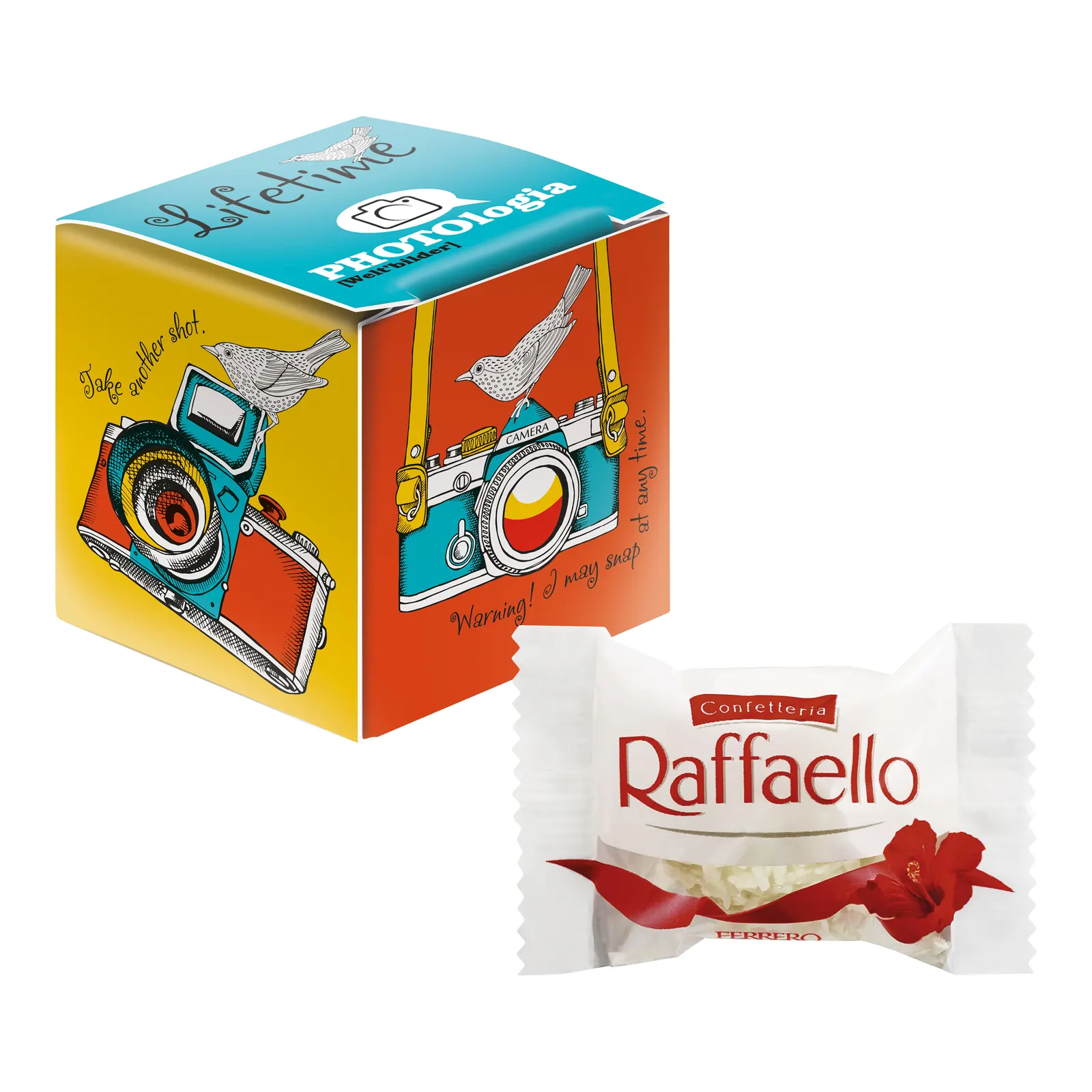Mini Promo-Würfel mit Raffaello