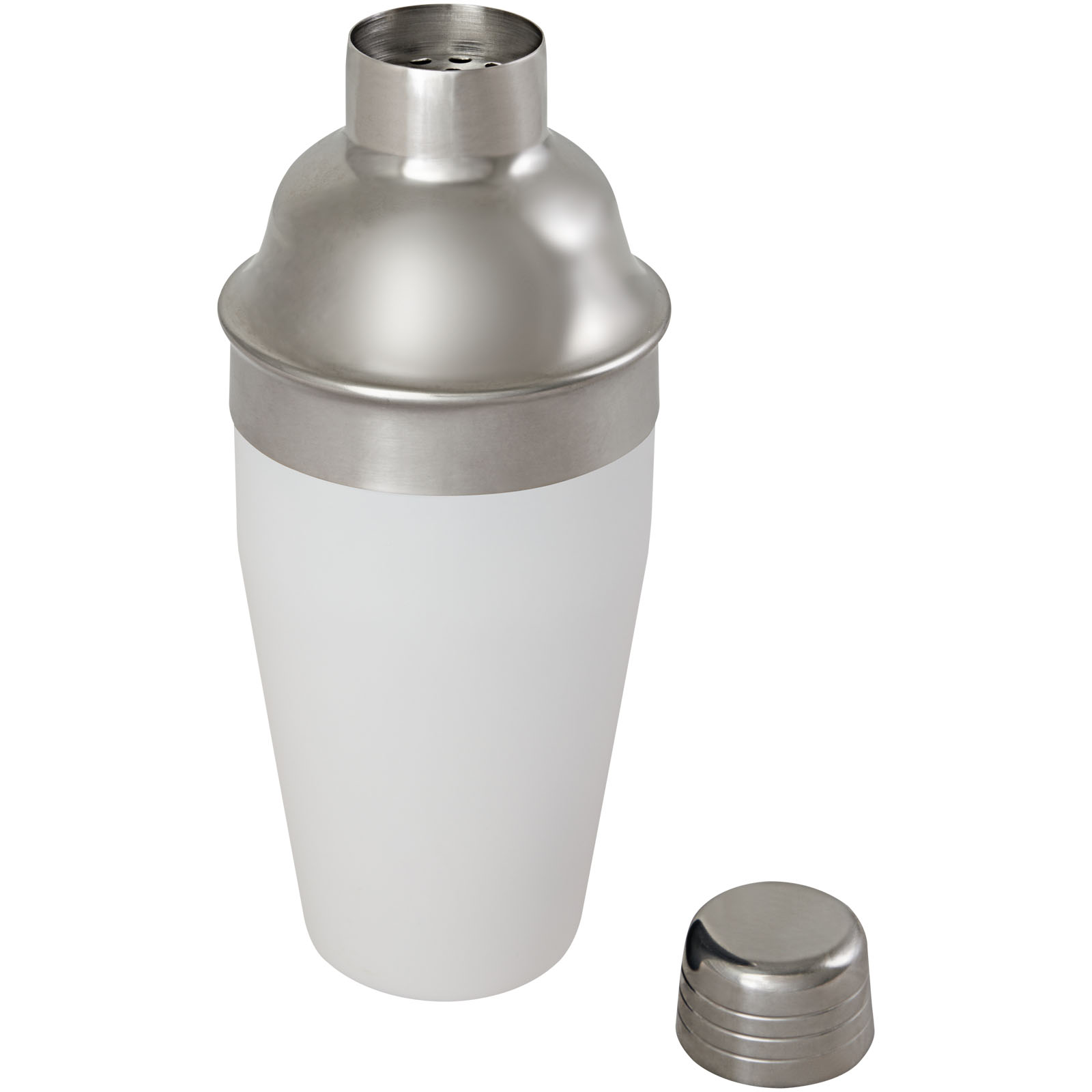 Gaudie Cocktailshaker aus recyceltem Edelstahl weiss