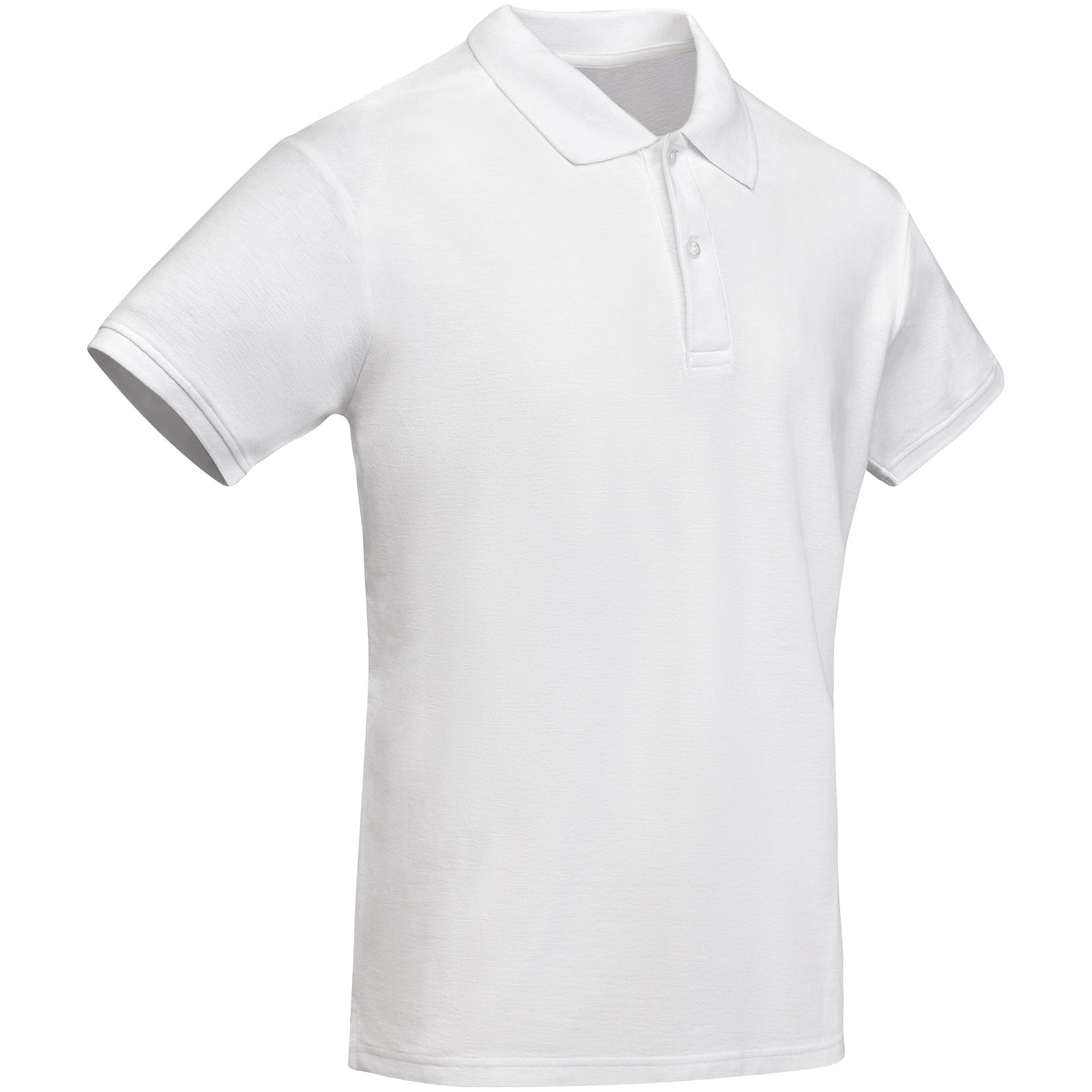 Prince 210 g/m² Poloshirt aus Bio-Baumwolle für Herren weiss