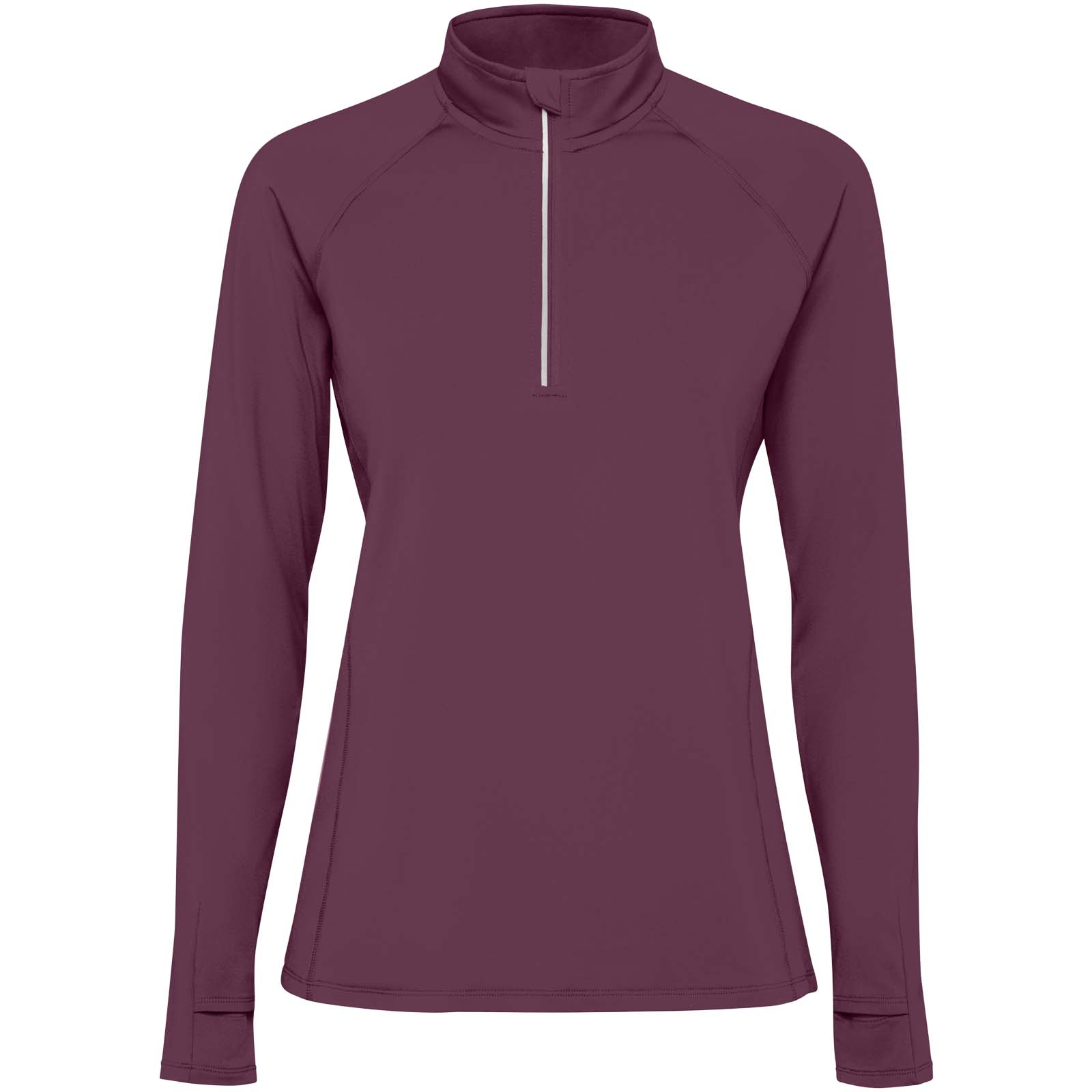 Estambul 200 g/m² Half-Zip Sweatshirt für Damen pflaumenrot