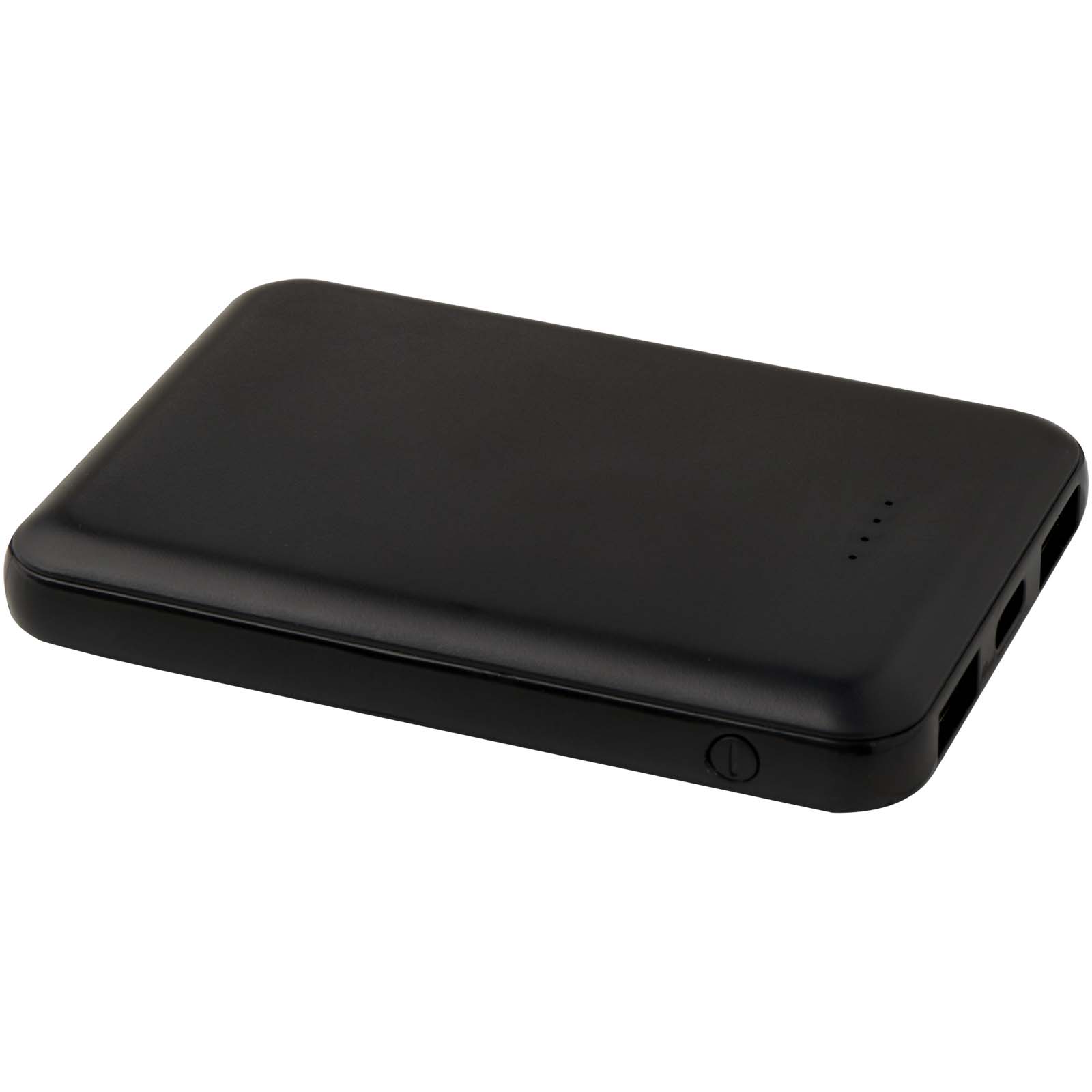 Asama 5000 mAh Typ-C Powerbank aus recyceltem Kunststoff schwarz