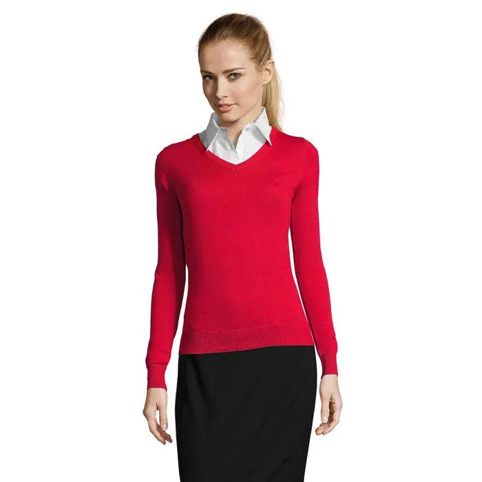 Damen-Pullover mit V-Ausschnitt Galaxy