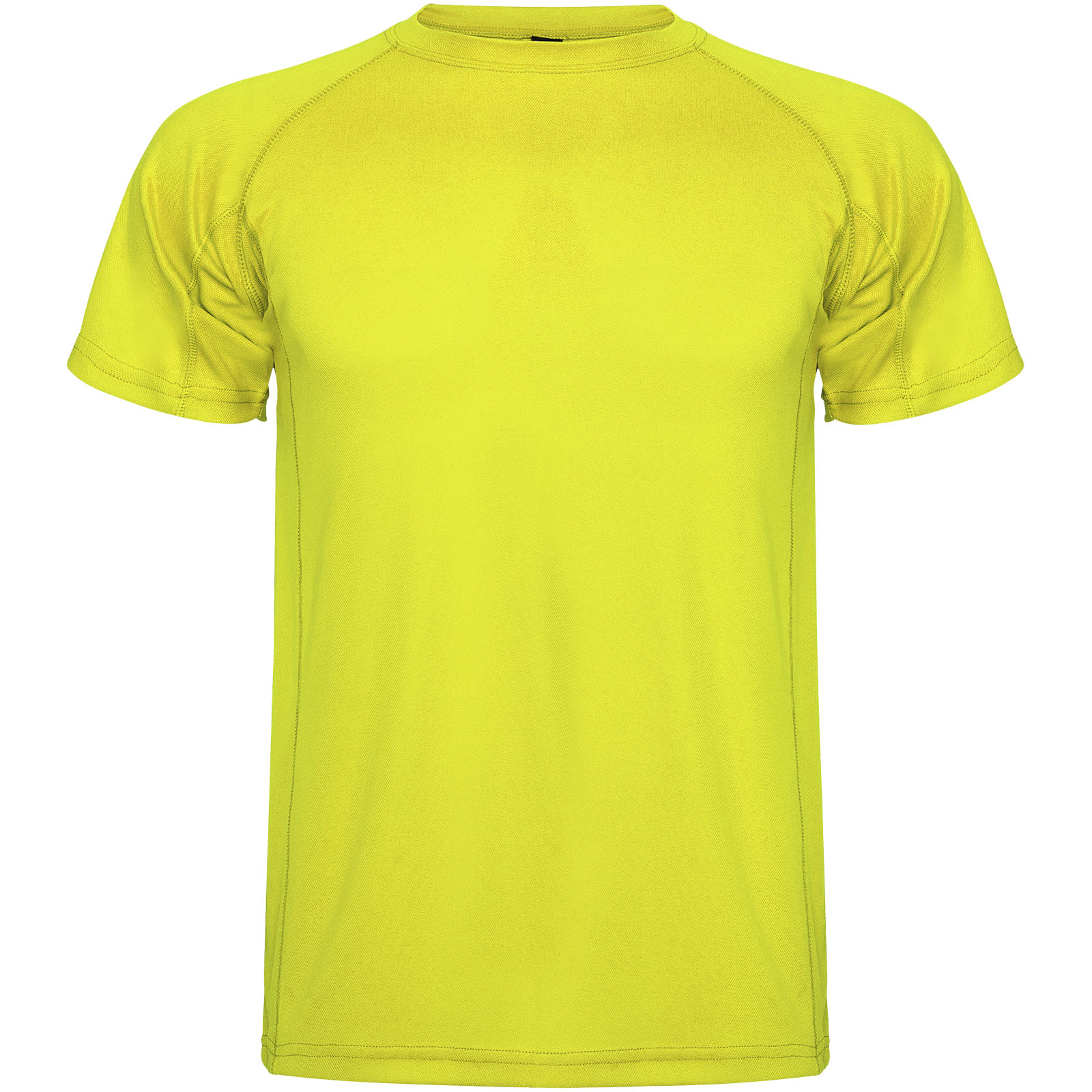 Montecarlo 150 g/m² Sport T-Shirt für Kinder fluorgelb