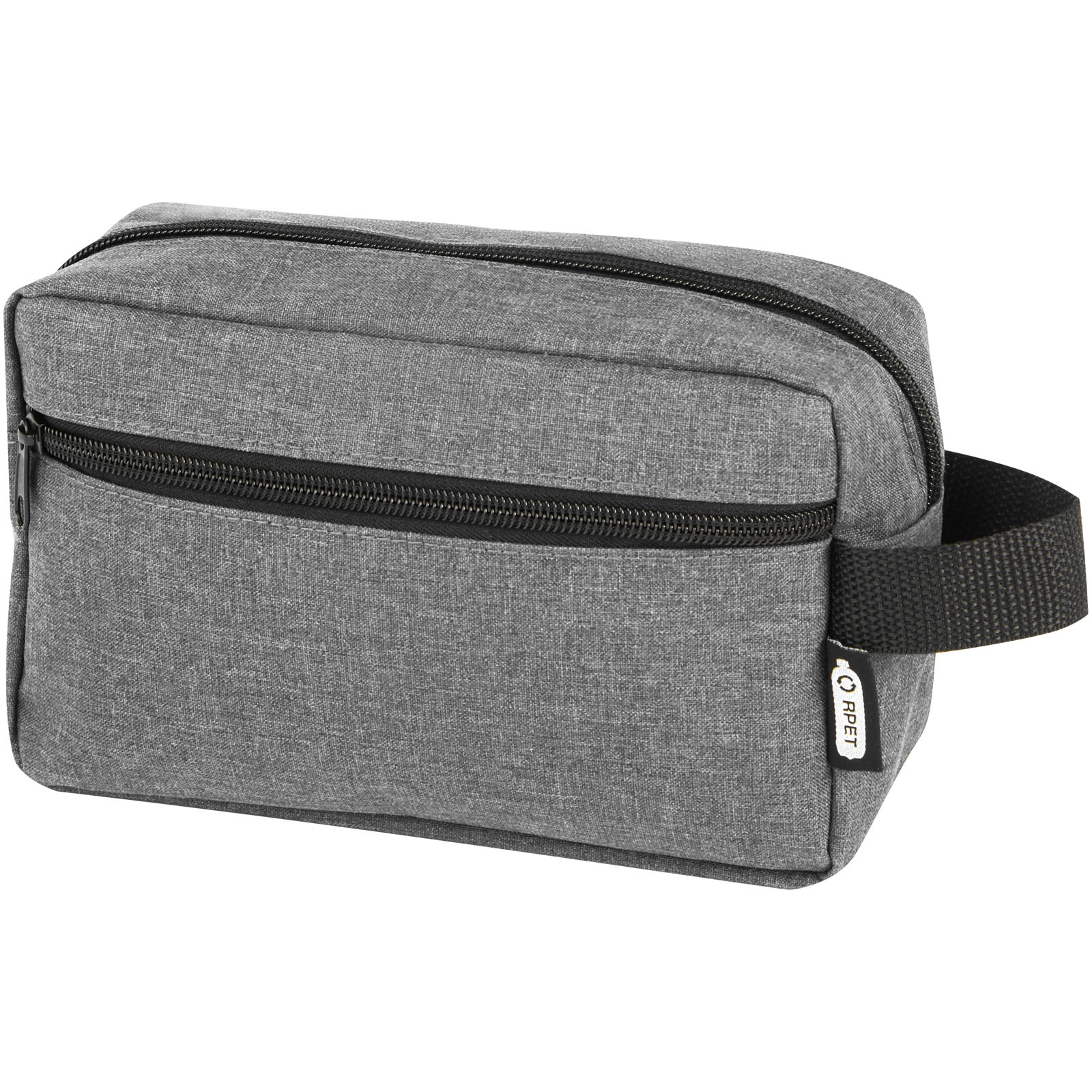 Ross GRS RPET Kulturbeutel, 1,5 l heather grau