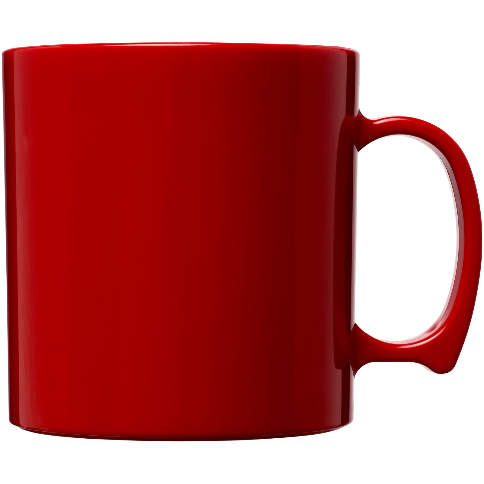 Standard 300 ml Kunststoffbecher rot
