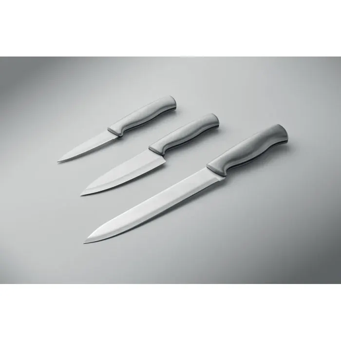 Messer-Set Edelstahl 3-tlg.