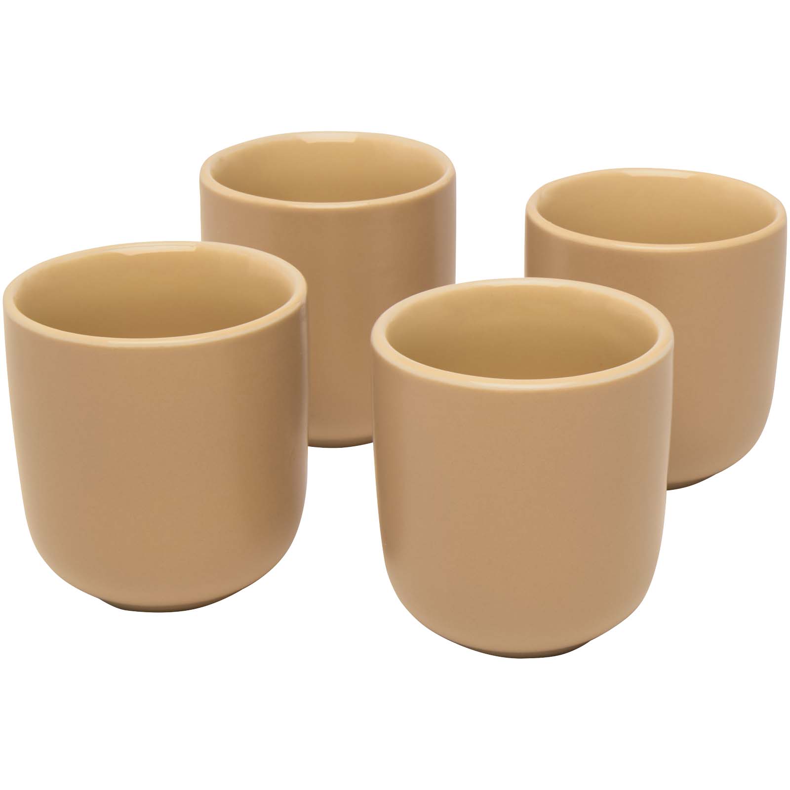 Male Espressotassen 4-teilig 90 ml oatmeal