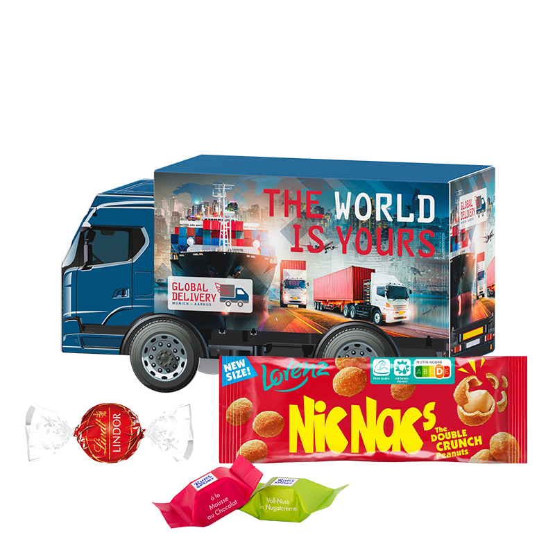 3D-Präsent LKW, Lorenz Nic Nac's Erdnüsse