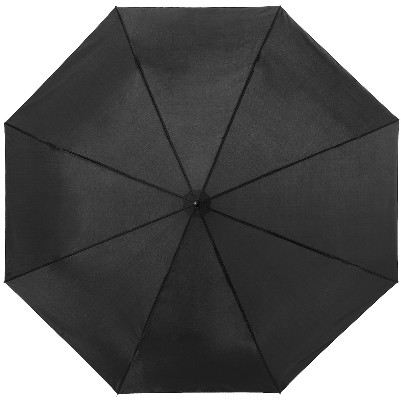 Ida 21,5" Kompaktregenschirm schwarz