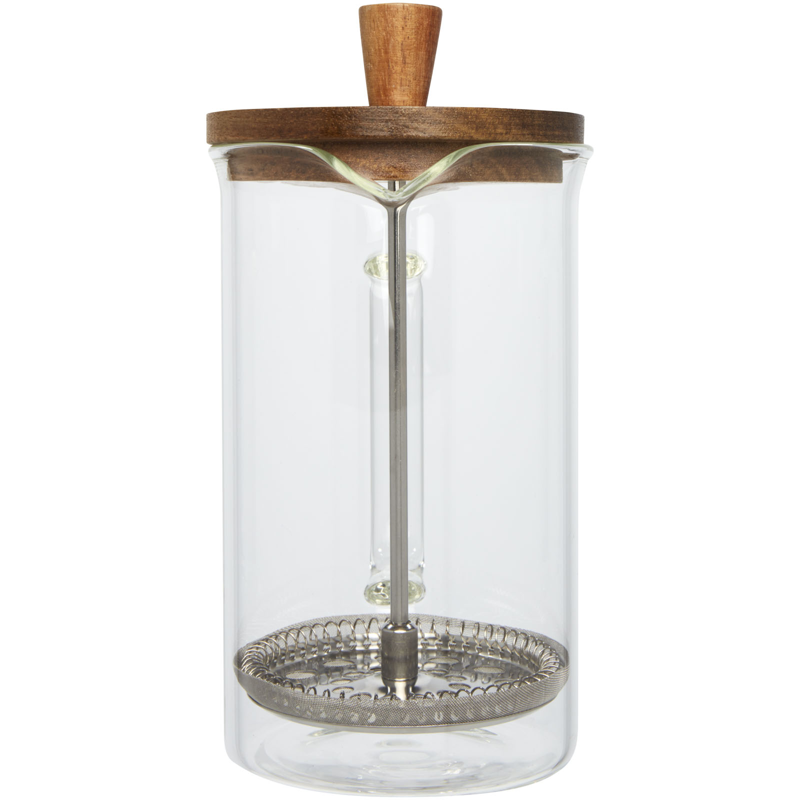 Ivorie 600 ml Kaffeebereiter transparent, holz