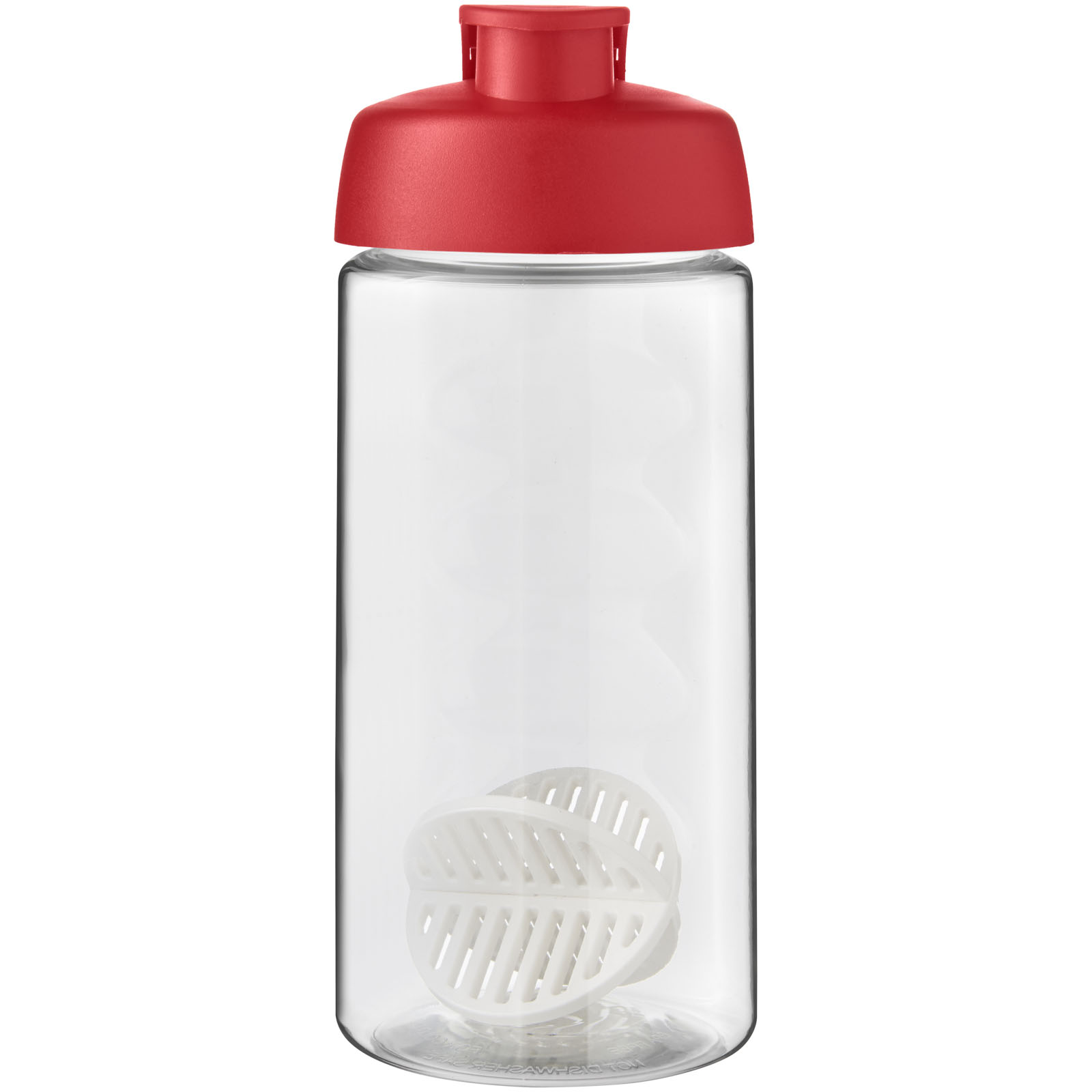 H2O Active® Bop 500 ml Shakerflasche rot, transparent