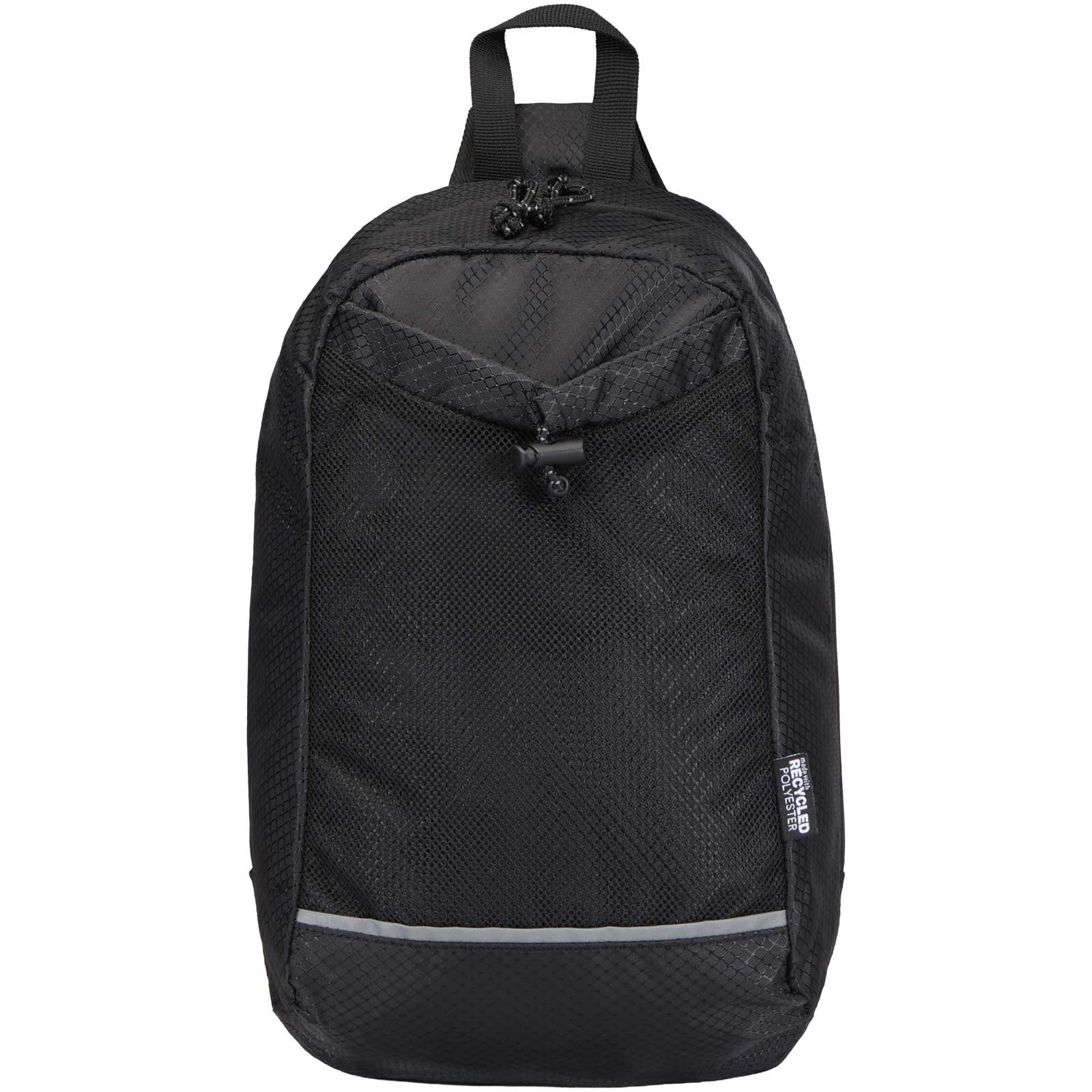 Varyon GRS-recycelter Schulterrucksack schwarz